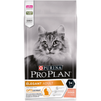 Purina Pro Plan Elegant сухой корм для котов с проблемной кожей, лосось 10 кг