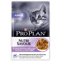 Purina Pro Plan Junior Nutrisavour пауч влажный корм для котят, индейка, 85 г
