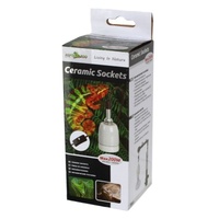 Repti-Zoo CS004 керамический патрон с подвеской для ламп до 200 Вт