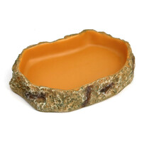 Миска для корма в террариум Repti-Zoo S 15x10x3 см керамическая