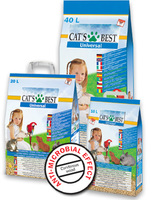 Rettenmaier Cat's Best Universal древесный наполнитель для кошачьих туалетов 20л/11кг