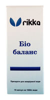 Бактерии для быстрого запуска аквариума, убирают осадок и запах в аквариуме Rikka Био Баланс 10 капсул