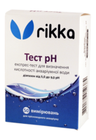 Тест на кислотність для акваріума Rikka PH 5.0-9.0