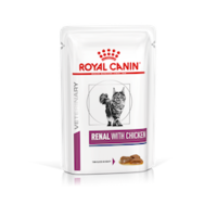 Royal Canin Renal Chicken Pouch при заболеваниях почек, 12x85 г