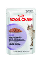 Royal Canin Sterilised влажный корм для стерилизованых котов возрастом от года, соус, 85 г