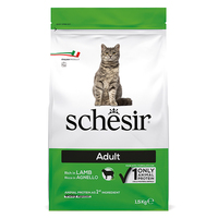 Schesir Cat Adult Lamb сухой монопротеиновый корм для котов 1,5 кг