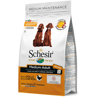 Schesir Dog Medium Adult Chicken сухой монопротеиновый корм для собак средних пород 3 кг