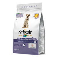 Schesir Dog Medium Mature сухой монопротеиновый корм для пожилых или малоактивных средних собак 3 кг
