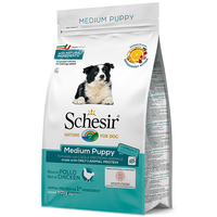 Schesir Dog Medium Puppy сухой монопротеиновый корм для щенков средних пород 3 кг