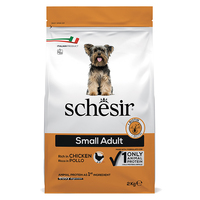 Schesir Dog Small Adult Chicken сухой монопротеиновый корм для собак малых пород 2 кг