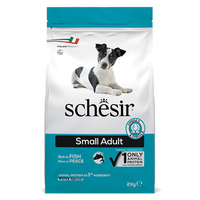 Schesir Dog Small Adult Fish сухой монопротеиновый корм для собак малых пород 2 кг