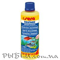 Кондиционер для подготовки воды в аквариуме Sera Aquatuner (Toxivec)  100 мл на 400 л