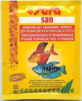 Sera San корм для усиления окраски рыб 10 гр