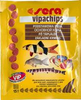Sera Vipachips корм для донных рыб 15 гр
