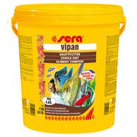 Sera Vipan Large Flakes универсальный корм для всех видов рыб 20 л