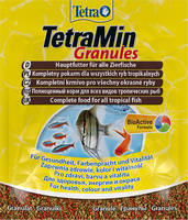 TetraMin Granules основной корм в гранулах для всех видов рыб, 15 г