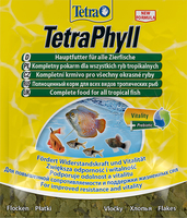 TetraPhyll корм в хлопьях для всех травоядных рыб, 12 гр