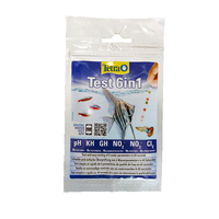 Набор тестовых полосок для аквариумной воды TetraTest 6 in 1 10 шт