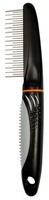 Trixie №23767 - металлическая расческа с пластиковой ручкой, 22 см