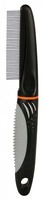 Trixie №23771 - металлическая расческа с пластиковой ручкой, 22 см
