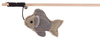 Trixie №45639 - удочка с рыбкой и колокольчиком, 40см