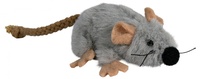 Trixie №45735 - мишка плюшева сіра з м'ятою 7 см