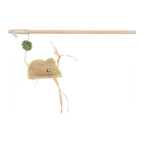 Trixie №45790 - удочка с мышкой из джута, 24см