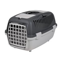 Trixie Capri 2 переноска для котов и маленьких собак до 8 кг 37 x 34 x 55 см, серая