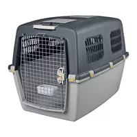 Контейнер-переноска для собак до 50 кг Trixie Gulliver 7, 73 x 75 x 104 см, серая