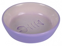 Trixie Keramiknapf с рыбкой - миска керамическая для кошек, 24492