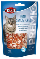 Trixie Premio Tuna Sandwiches лакомство для кота с тунцом и курицей, 50гр, 42731