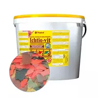 Tropical Ichtio-Vit корм в хлопьях для всех видов рыб, с витамином С, 21 л (4 кг)