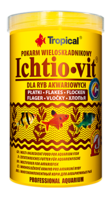 Tropical IchtioVit корм в хлопьях для всех видов рыб, с витамином С, 100 мл