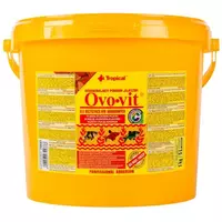 Tropical Ovo-Vit корм в хлопьях с высоким содержанием яичного белка для всех видов рыб, 21 л (4 кг)