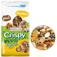 Versele-Laga Crispy Muesli Hamster корм для хом'яків, щурів, мишей, піщанок 1кг