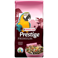 Versele-Laga Prestige Premium Parrots полнорационный корм для крупных попугаев 15 кг