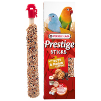 Versele-Laga Prestige Sticks Small Parrot Nuts Raisin topping лакомство для волнистых попугаев 2х30г