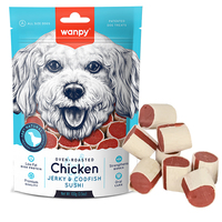 Wanpy Chicken Jerky and Codfish Sushi ласощі для собак 100 г