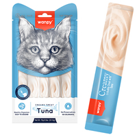 Wanpy Creamy Lickable Treats Tuna жидкое лакомство для котов 70 г