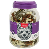 Wanpy Duck Jerky Calcium Bone Twists лакомство для собак 1,2 кг