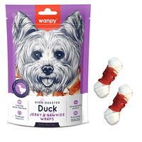 Wanpy Duck Jerky Rawhide Wraps лакомство для собак 100 г