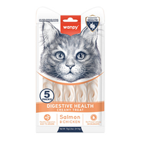 Wanpy Functional Creamy Lickable Treat Digestive Health функціональна рідка ласощі для котів з чутливим травленням 70 г