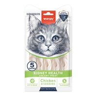Wanpy Functional Creamy Lickable Treat Kidney Health функциональное жидкое лакомство для котов с почечной недостаточностью 70 г