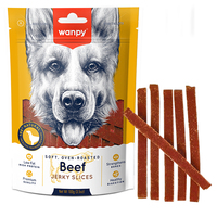 Wanpy Soft Beef Jerky Slices лакомство для собак 100 г