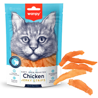Wanpy Soft Chicken Jerky Strips лакомство для котов 80 г