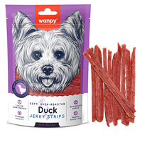 Wanpy Soft Duck Jerky Strips лакомство для собак 100 г