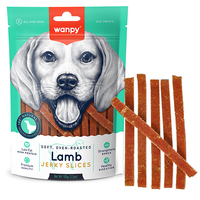 Wanpy Soft Lamb Jerky Slices лакомство для собак 100 г