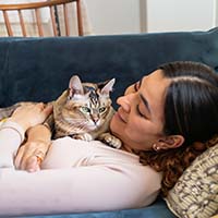 Искусство кошачьей терапии: как гладить кошку, чтобы успокоиться